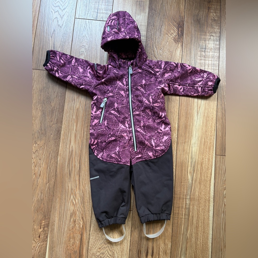 Reima Mjosa soft shell outdoor jumpsuit (size 9-12 months)